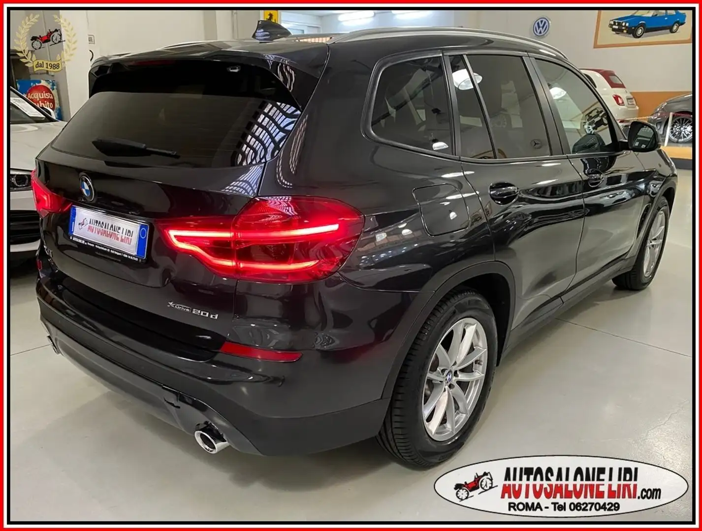 BMW X3 xdrive20d Business Advantage AUTO 2.0d 190cv E6 Nero - 2