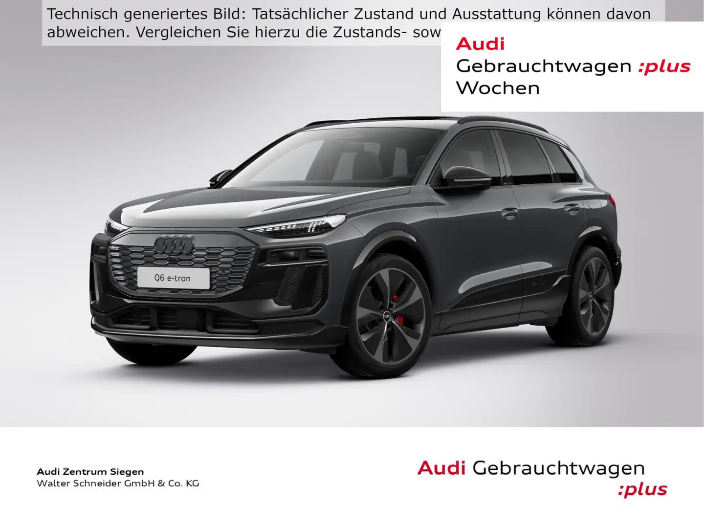 Audi Q6 e-tron quattro edition one grey B&O MMI Beifa Grau - 1