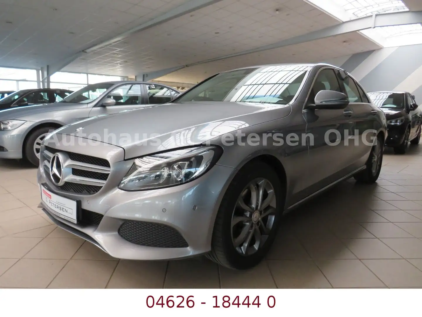 Mercedes-Benz C 220 d* Automatik*LED*AHK*NAVI*Sitzh.*Spiegel-P Silber - 1