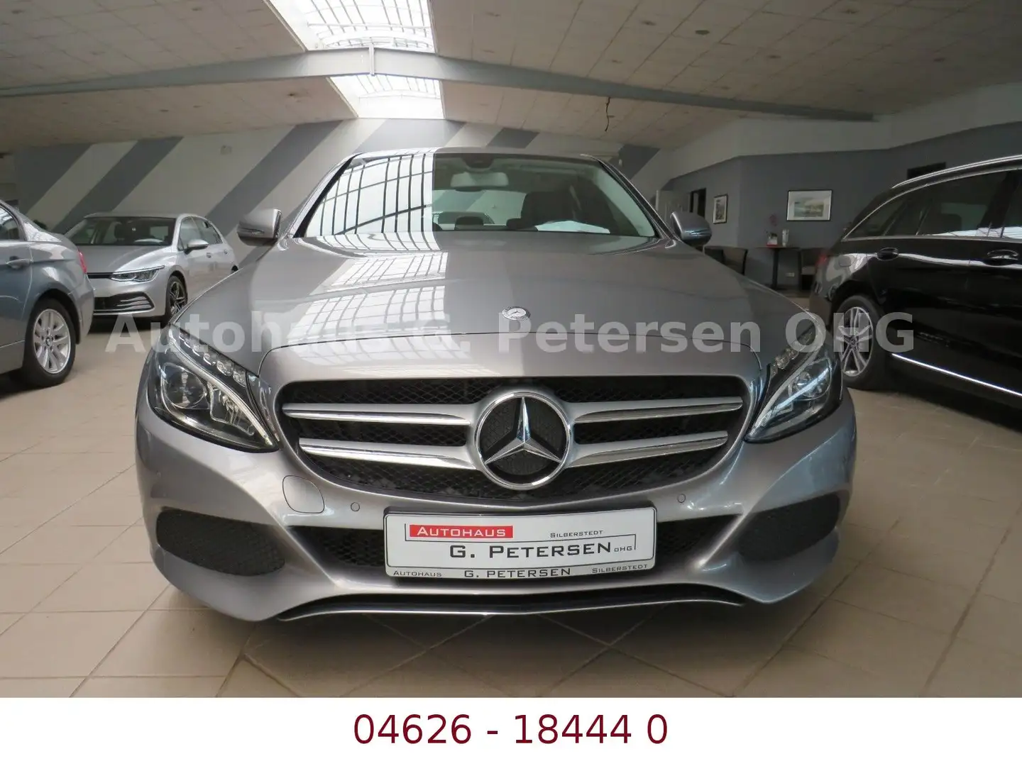 Mercedes-Benz C 220 d* Automatik*LED*AHK*NAVI*Sitzh.*Spiegel-P Silber - 2