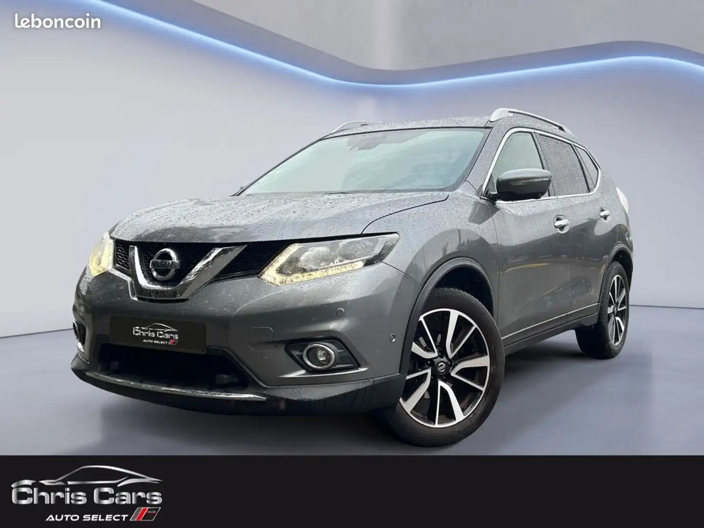 Nissan X-Trail 1.6 dci 130cv tekna garantie 12 mois camera 360 toit pano ouvrant attelage Grijs - 1