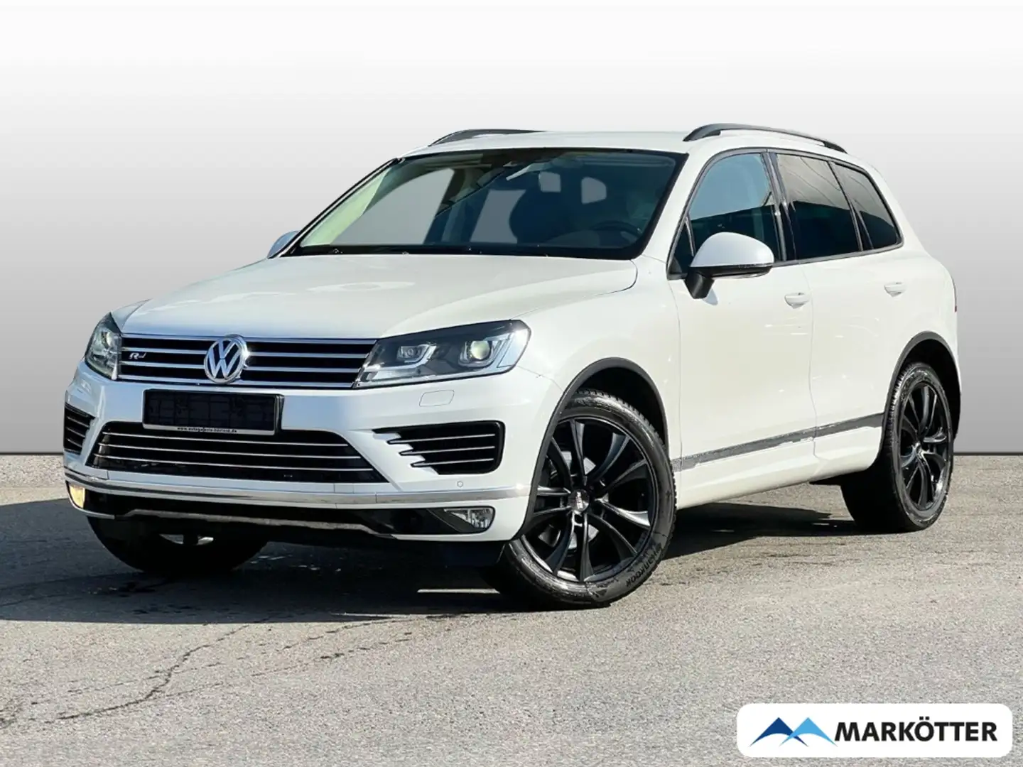 Volkswagen Touareg V6 TDI 4Motion R-Line/Luft/Xenon/Navi/Cam Weiß - 1