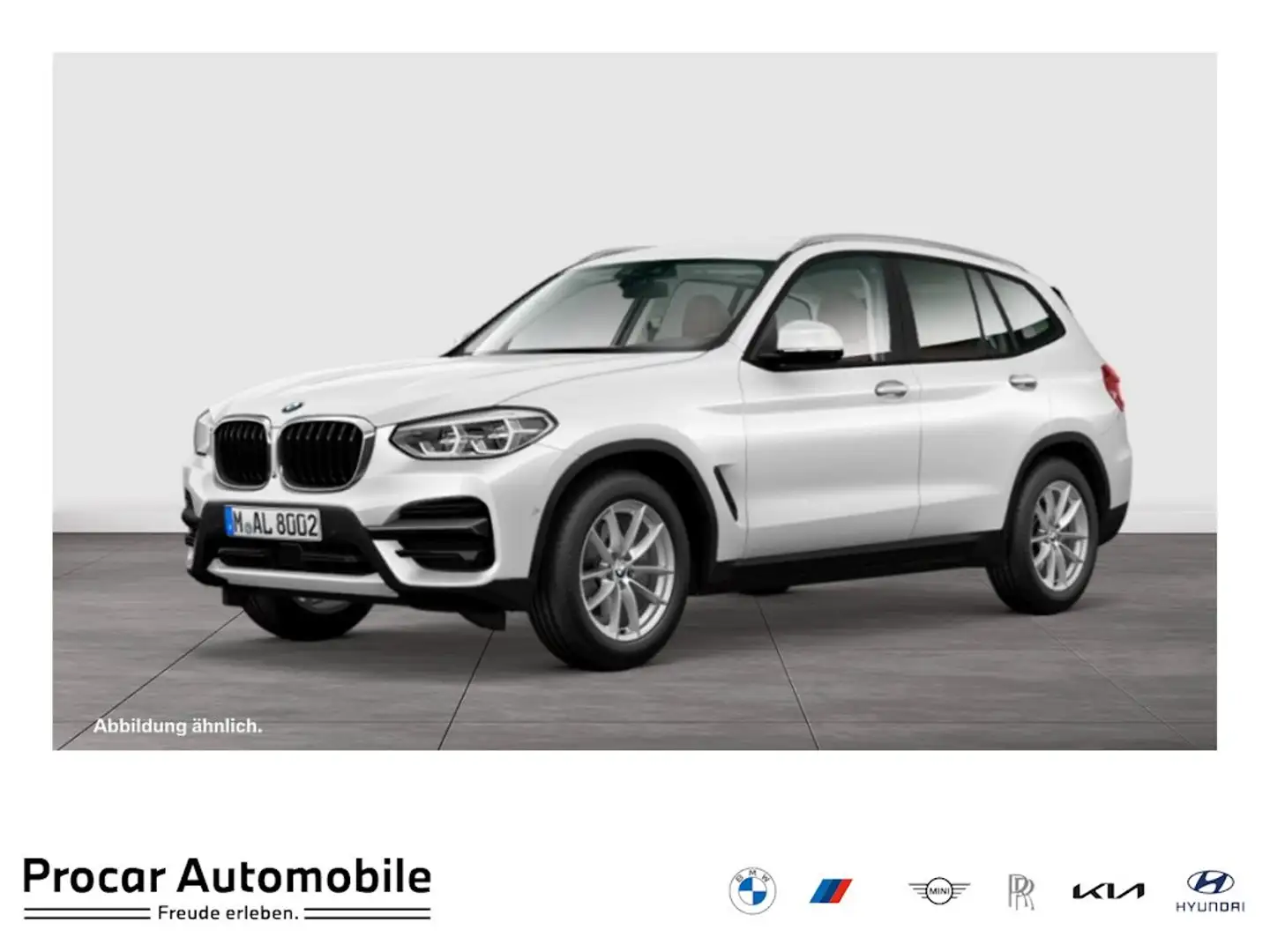 BMW X3 xDrive20d ACC RFK NAVI LED PDC V+H DAB LM Bianco - 1