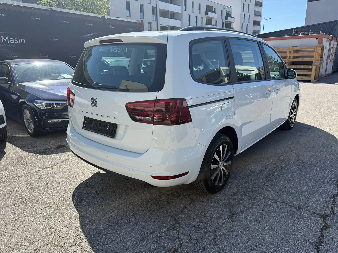 SEAT Alhambra Alhambra Business 2,0 TDI Business //7-Sitzer// Weiß - 2
