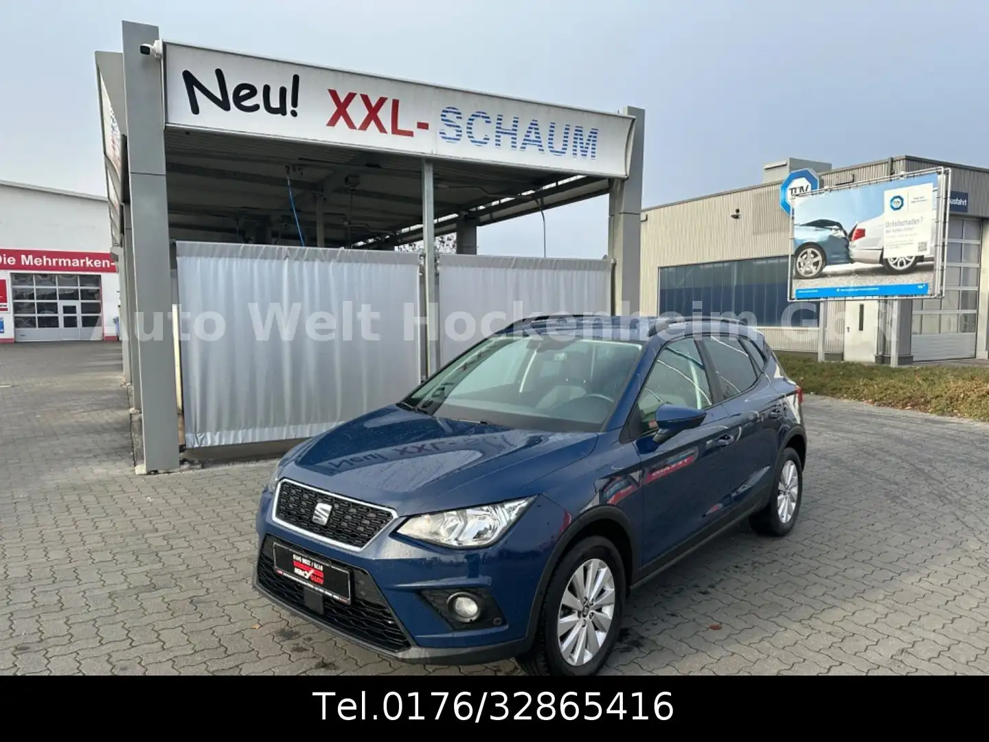 SEAT Arona Style/CNG/FRONTASSIST/PDC Blau - 2