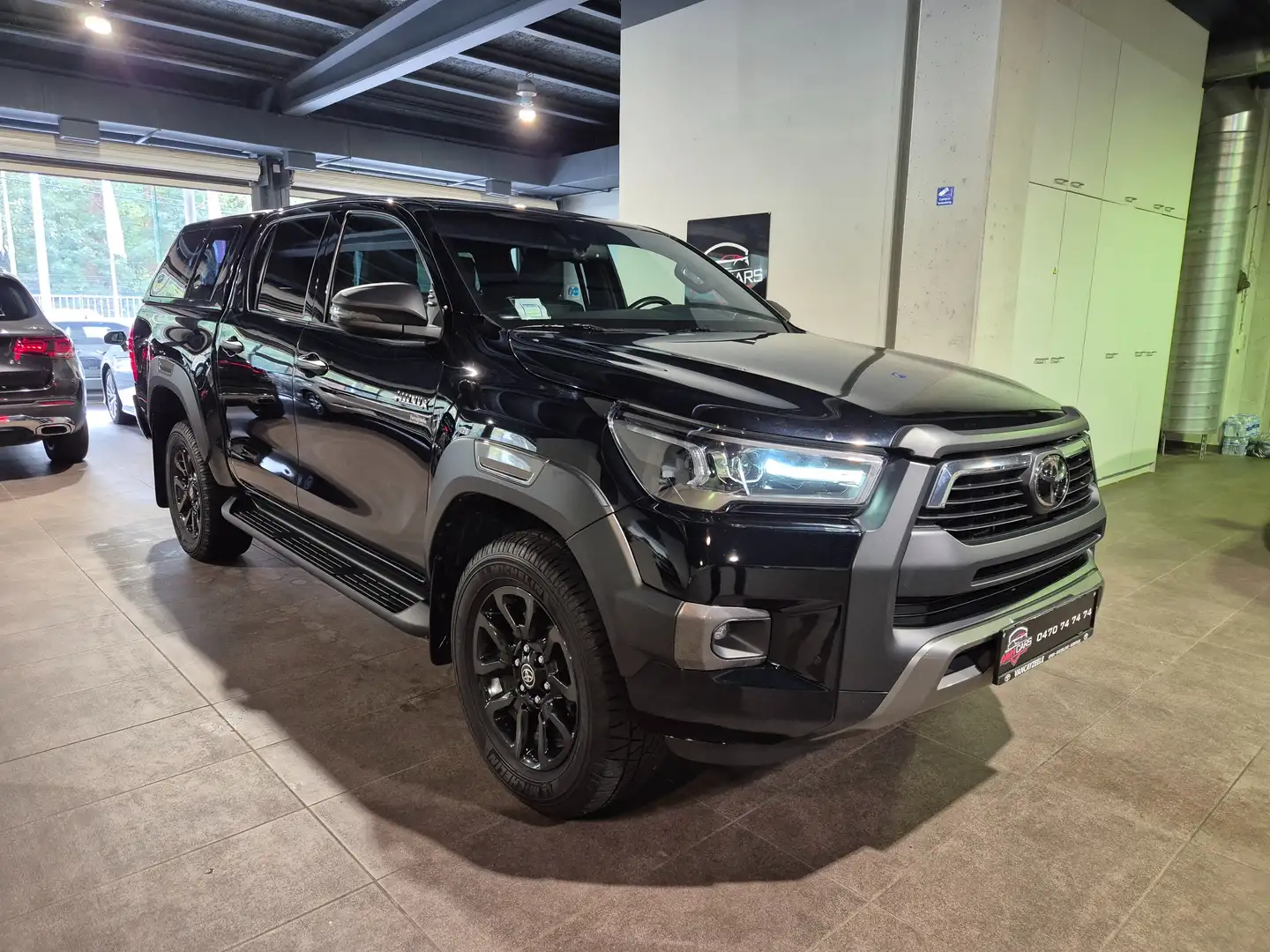 Toyota Hilux prix H.T.V.A  export Lounge Invincible Noir - 1