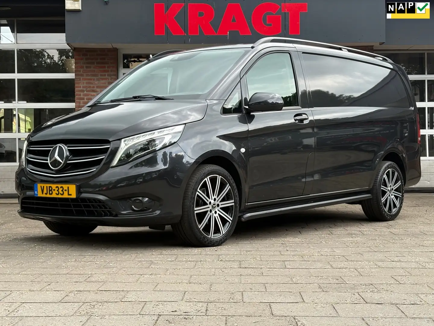 Mercedes-Benz Vito 114 CDI Lang|NAP|AUTOMAAT|clima|cruise|achteruitri Grigio - 1