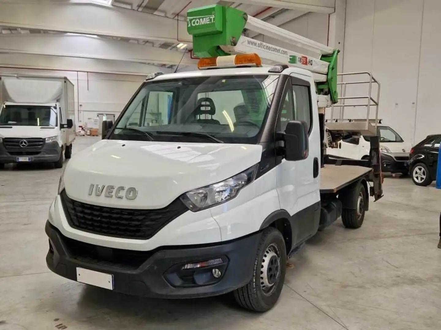 Iveco Daily 35S14H - CESTELLO - 3 POSTI - RUOTE SINGOLE Bianco - 1