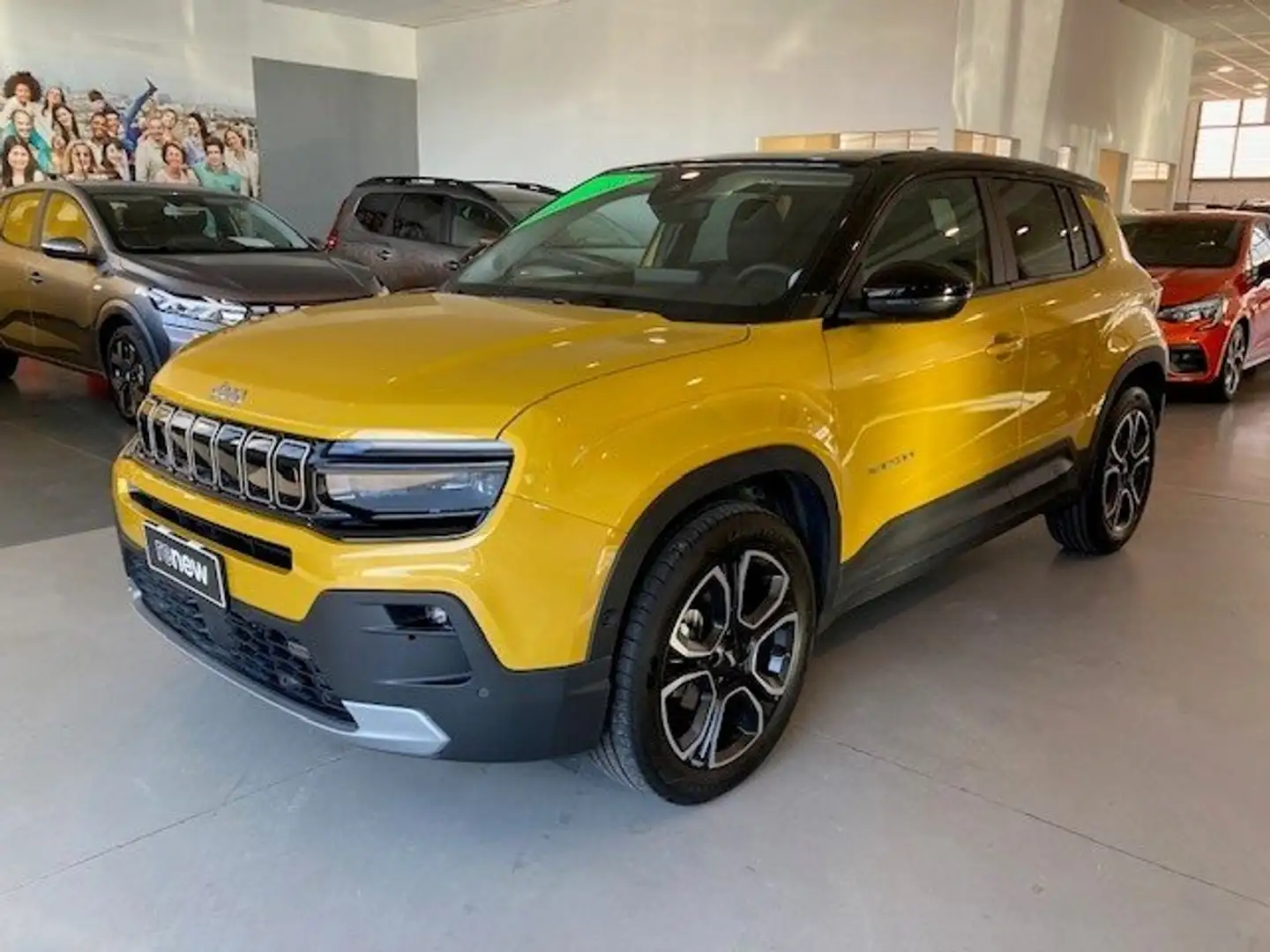 Jeep Avenger Avenger 1.2 turbo Summit fwd 100cv SOLO KM.17.000 Jaune - 2