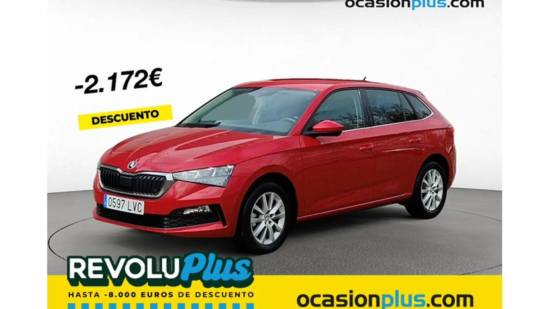 Skoda Scala 1.0 TSI Ambition 81kW Rojo - 1