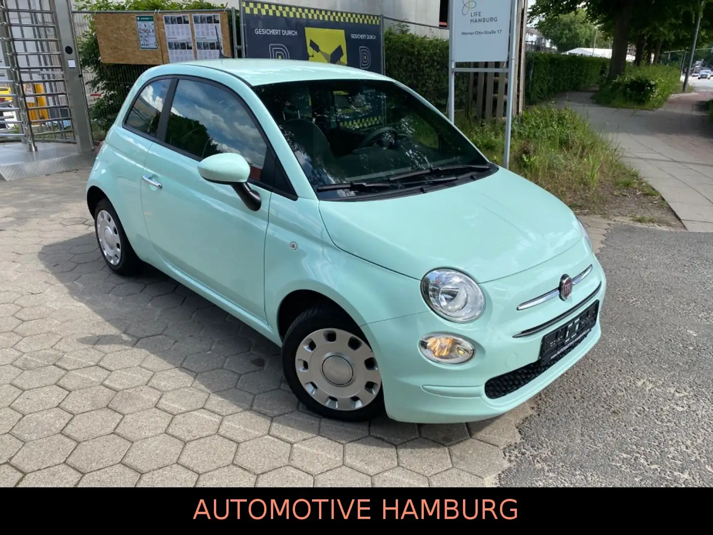 Fiat 500 *Klima*Start/Stopp*City*Ganzjahresreifen*1.H Grün - 2
