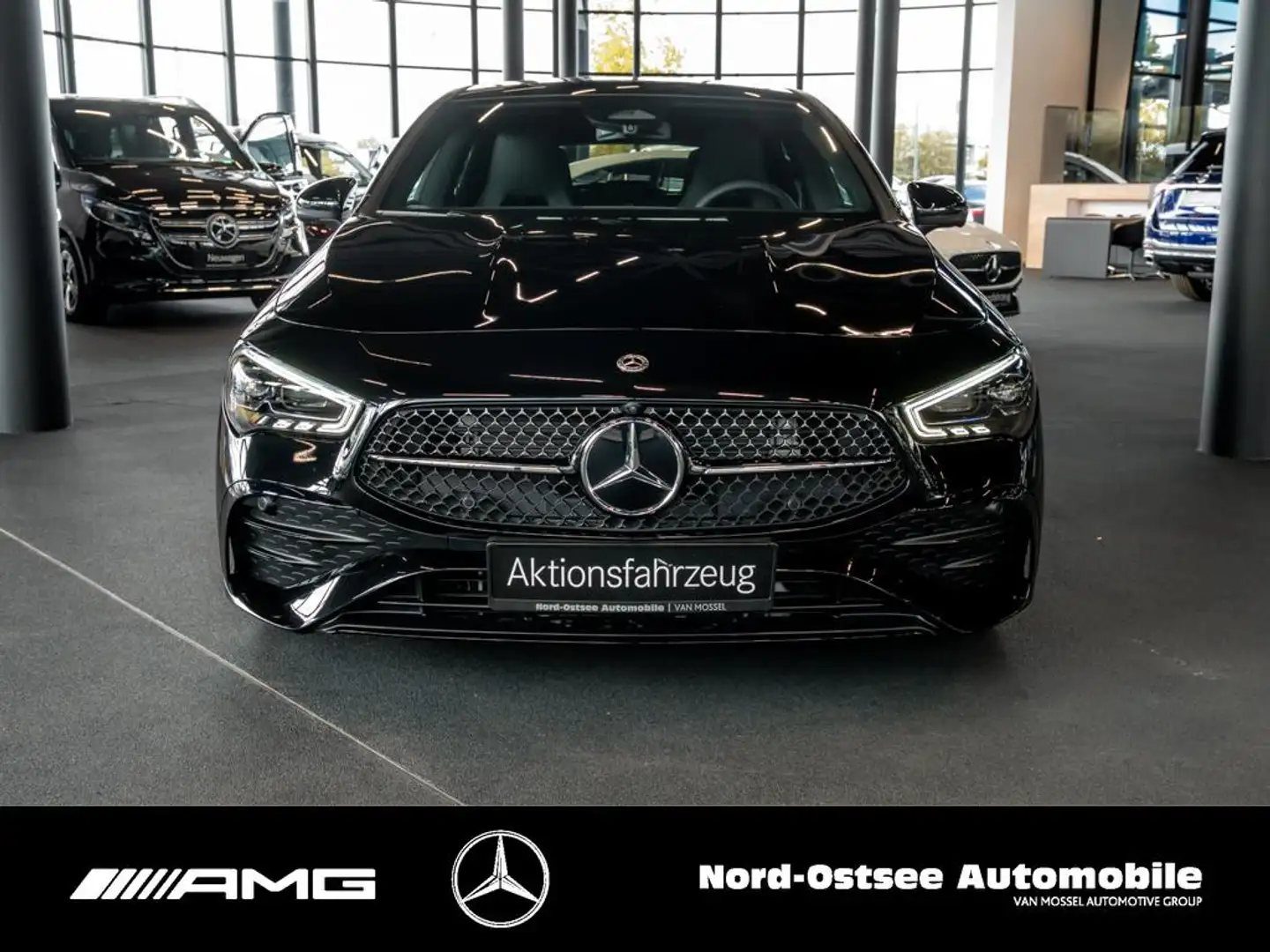 Mercedes-Benz CLA 200 SB AMG NIGHT PANO AHK STANDHZG MEMORY Noir - 2
