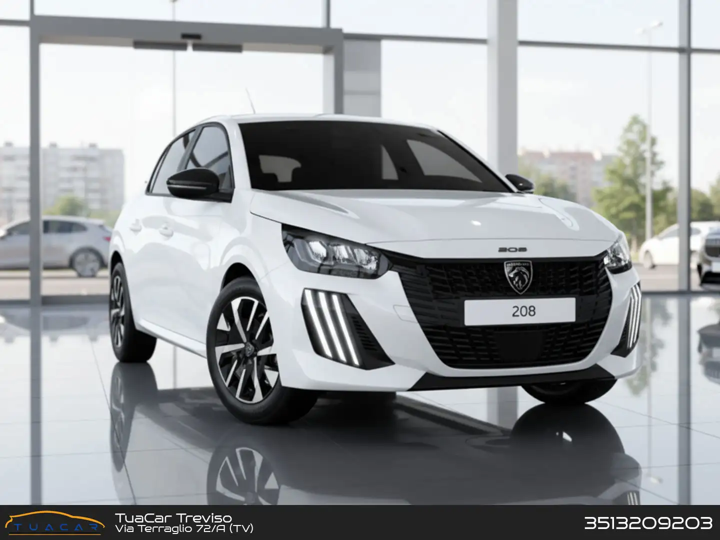 Peugeot 208 1.2 puretech Style s&s 75cv Bianco - 1