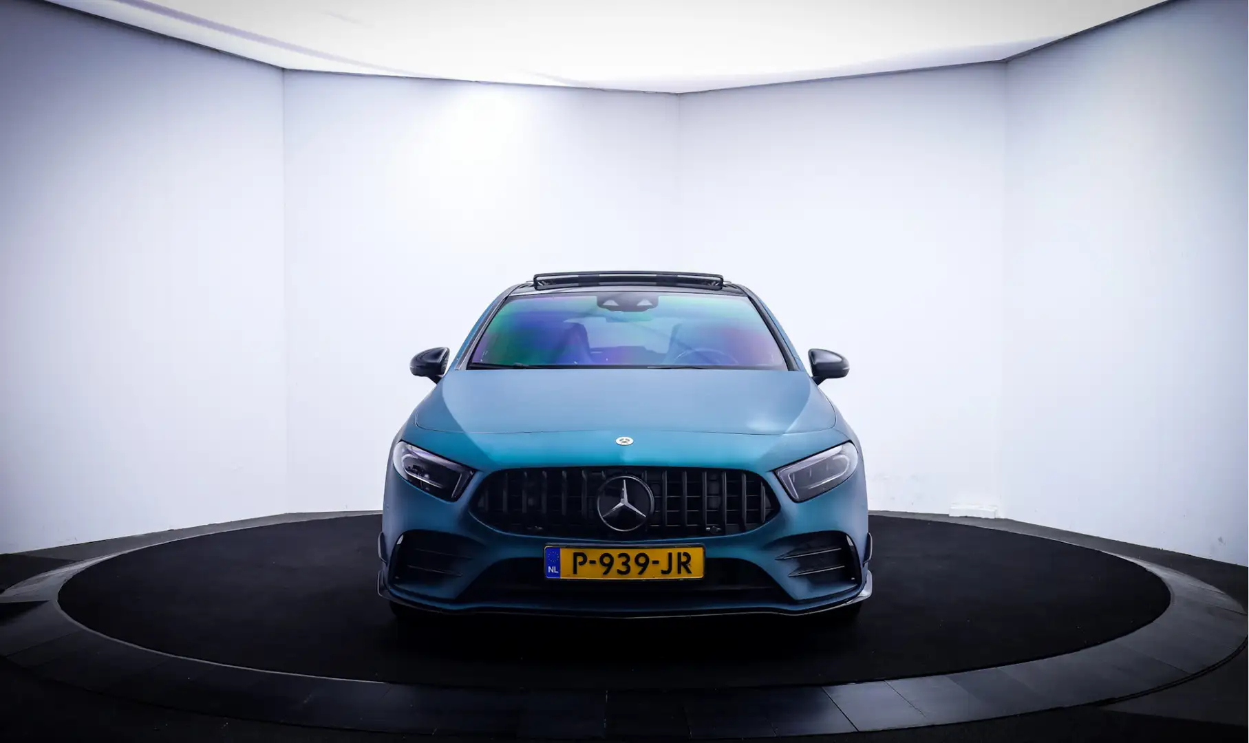 Mercedes-Benz A 35 AMG Edition 1 4MATIC PANO | BURMESTER | HEAD UP | AMBI Modrá - 2