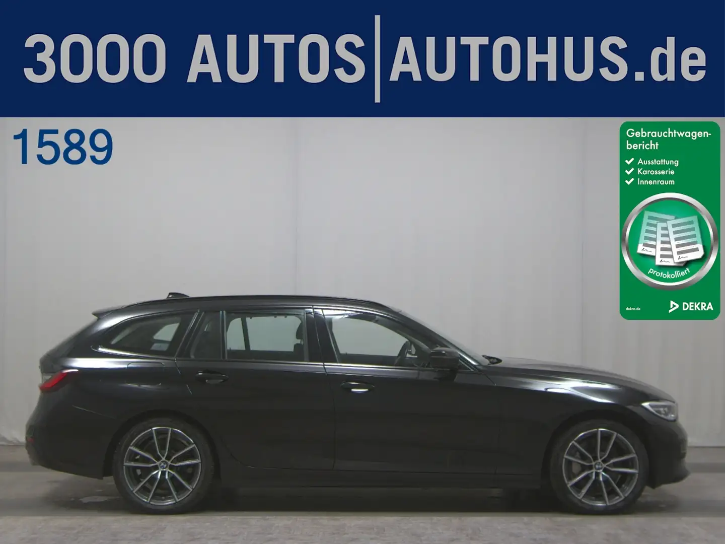 BMW 330 dA Touring Sport-Line Navi LED+ LC-Pro HiFi Noir - 1
