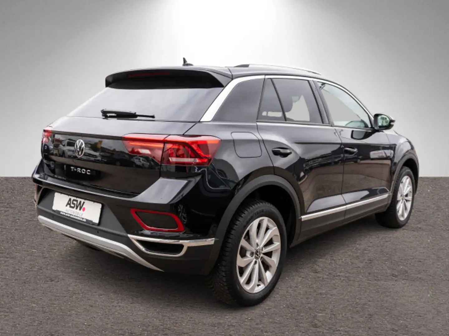 Volkswagen T-Roc T-ROC Style 1.5 TSI DSG Navi LED ACC SHZ PDC AHK Schwarz - 2