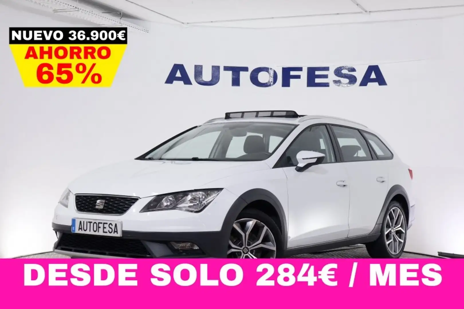 SEAT Leon XPERIENCE 2.0 TDI 4 DRIVE DSG 184CV 5P # TECHO PAN Wit - 1