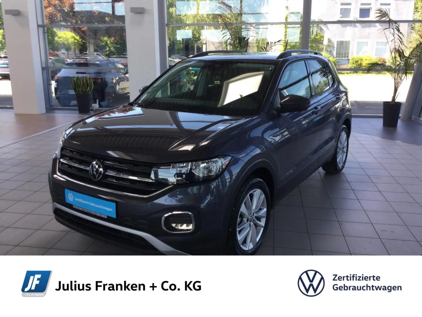 Volkswagen T-Cross MOVE 1.0 TSI NAVI KAMERA ACC LM17 LED AMBI Grau - 1