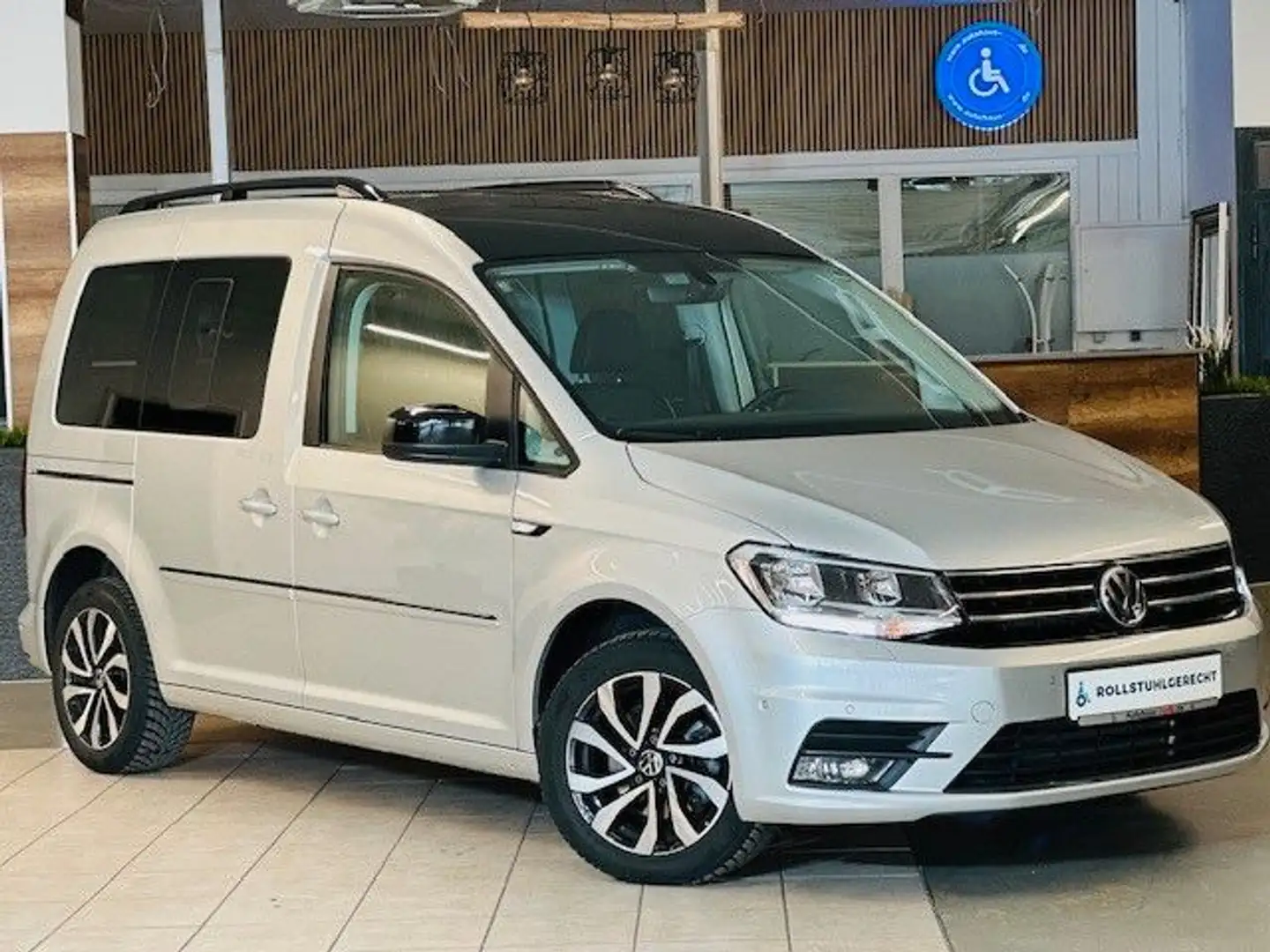 Volkswagen Caddy -DSG-Behindertengerecht-Edition 35-Rampe- Silber - 2