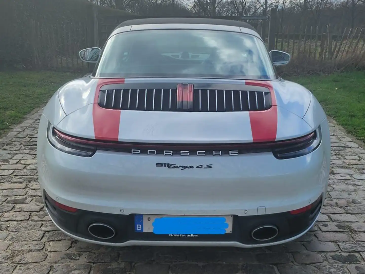 Porsche 992 TARGA 4S-PDK Price include Approved Warranty 02/27 Blanc - 2