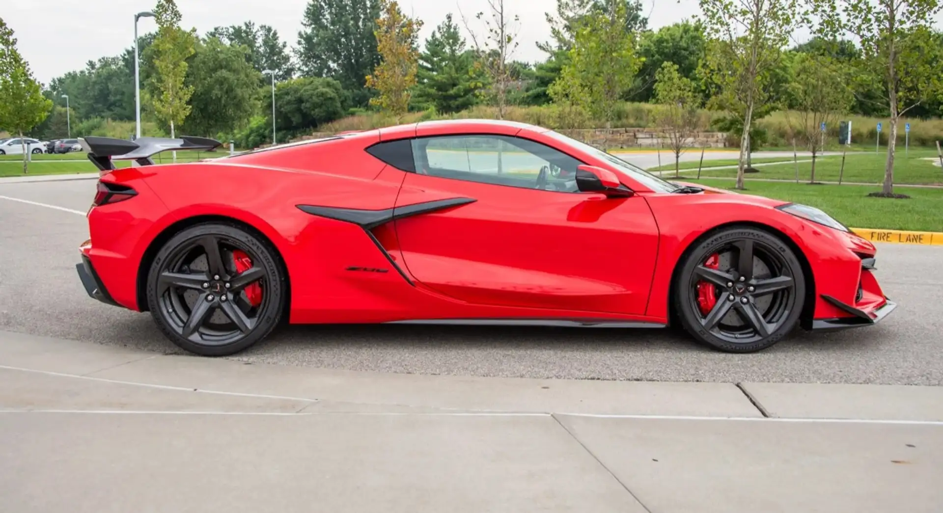 Chevrolet Corvette Z06 3LZ Z07 Coupe Roşu - 1
