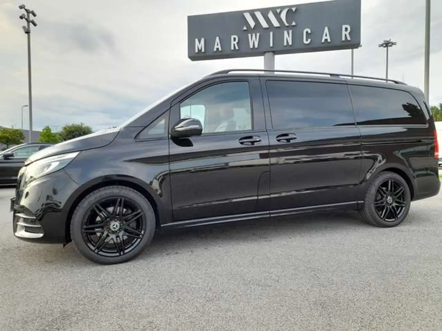 Mercedes-Benz V V Long 250 d Sport auto TAGLIANDI UFFICIALI MERCED Nero - 1