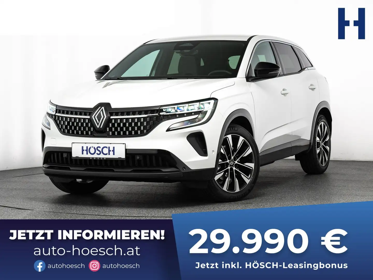 Renault Austral Techno E-Tech Full Hybrid 200 SCHNÄPPCHEN Weiß - 1