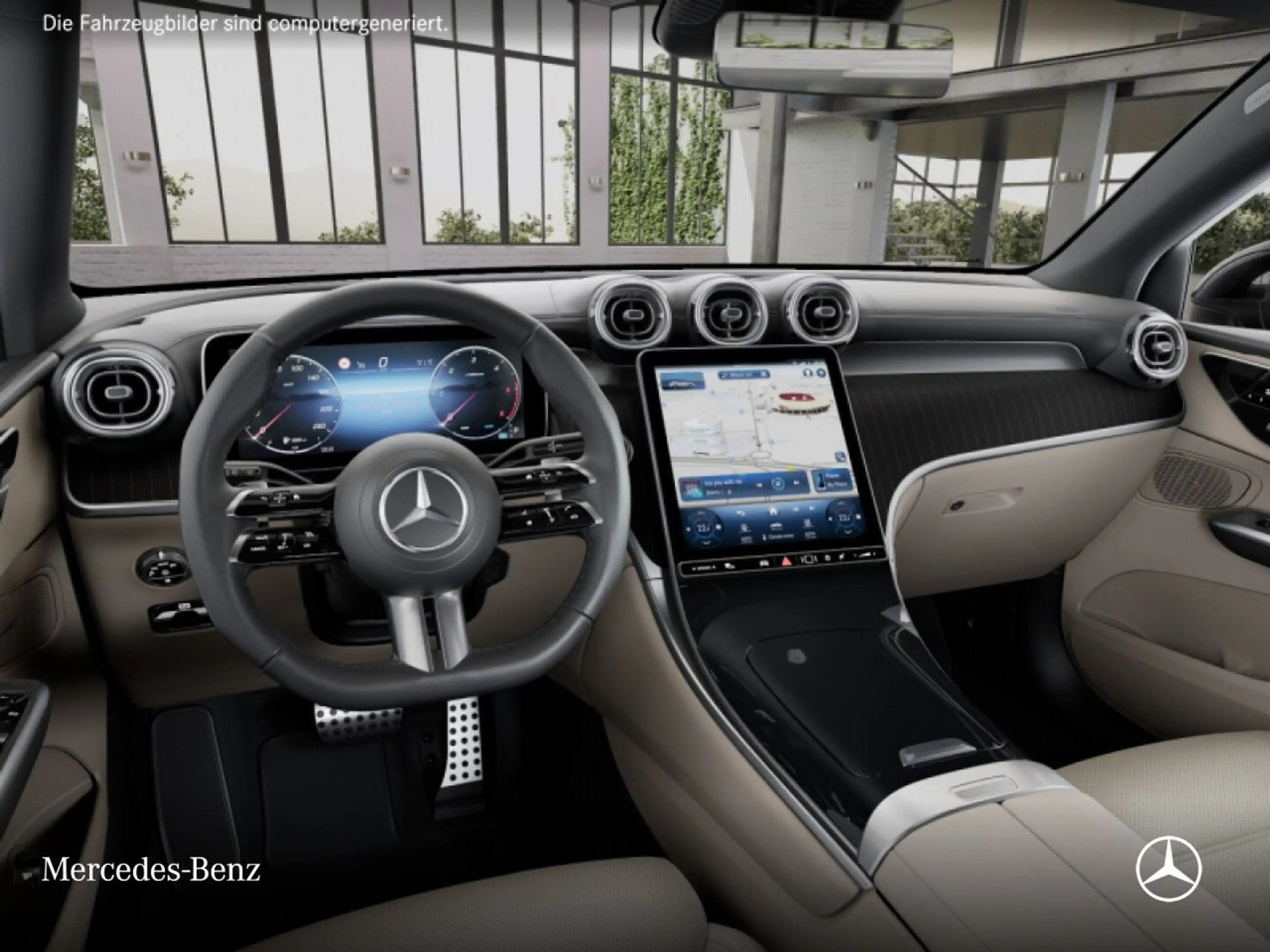 Mercedes-Benz GLC 220 d 4M AMG+NIGHT+PANO+360+TOTW+KEYLESS+9G — photo 9