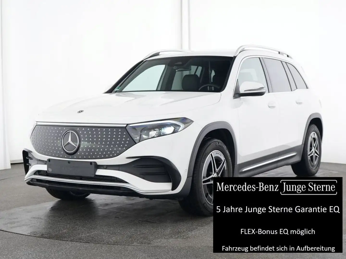 Mercedes-Benz EQB 300 4M AMG Line Advanced Weiß - 1