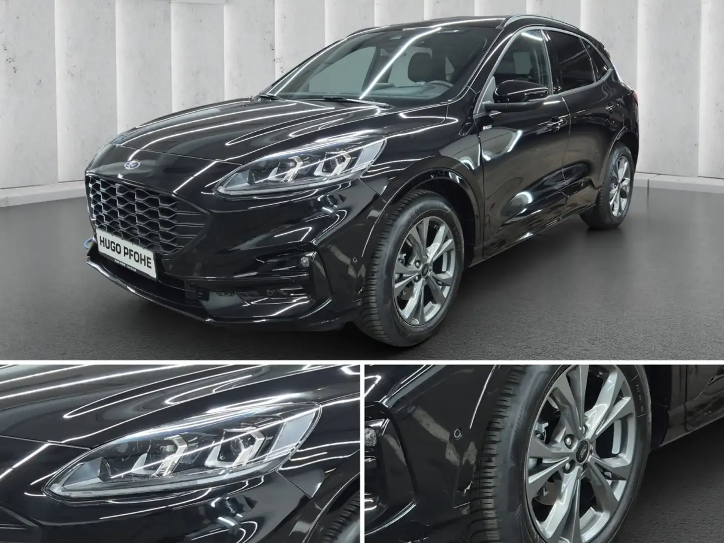 Ford Kuga ST-Line X LEDER ACC KAM NAVI LED WI-PKT Schwarz - 1