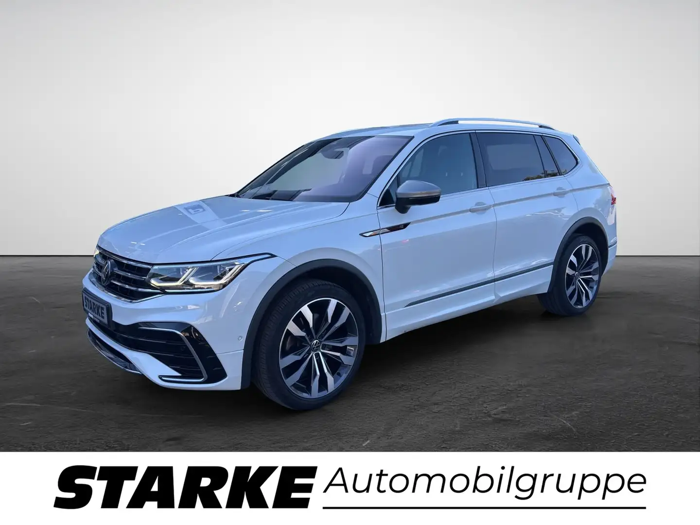 Volkswagen Tiguan Allspace 2.0 TDI DSG 4M R-Line Weiß - 2