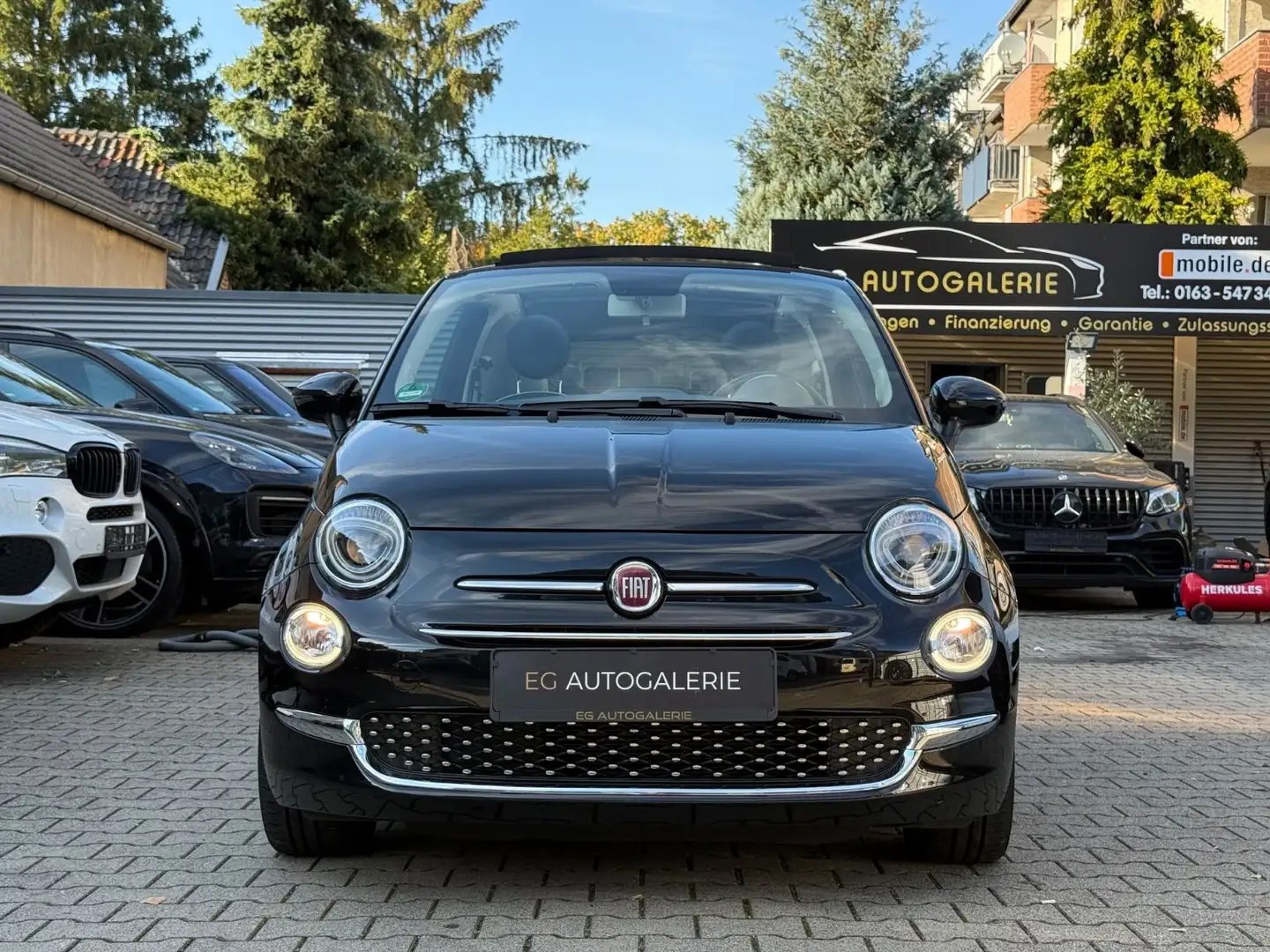 Fiat 500C *City*Alu*Xenon*Faltdach*Klima* Noir - 2
