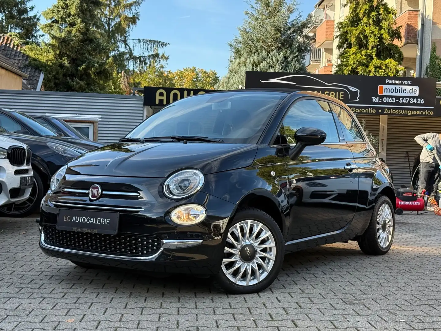 Fiat 500C *City*Alu*Xenon*Faltdach*Klima* Noir - 1