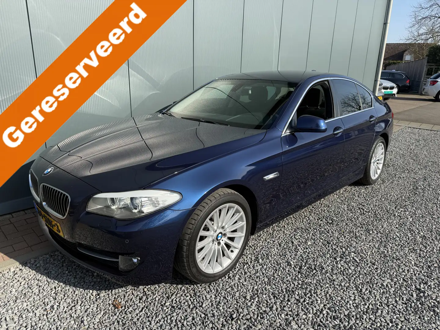 BMW 520 5-serie 520i 184pk Automaat Executive Sedan F10 Bleu - 1