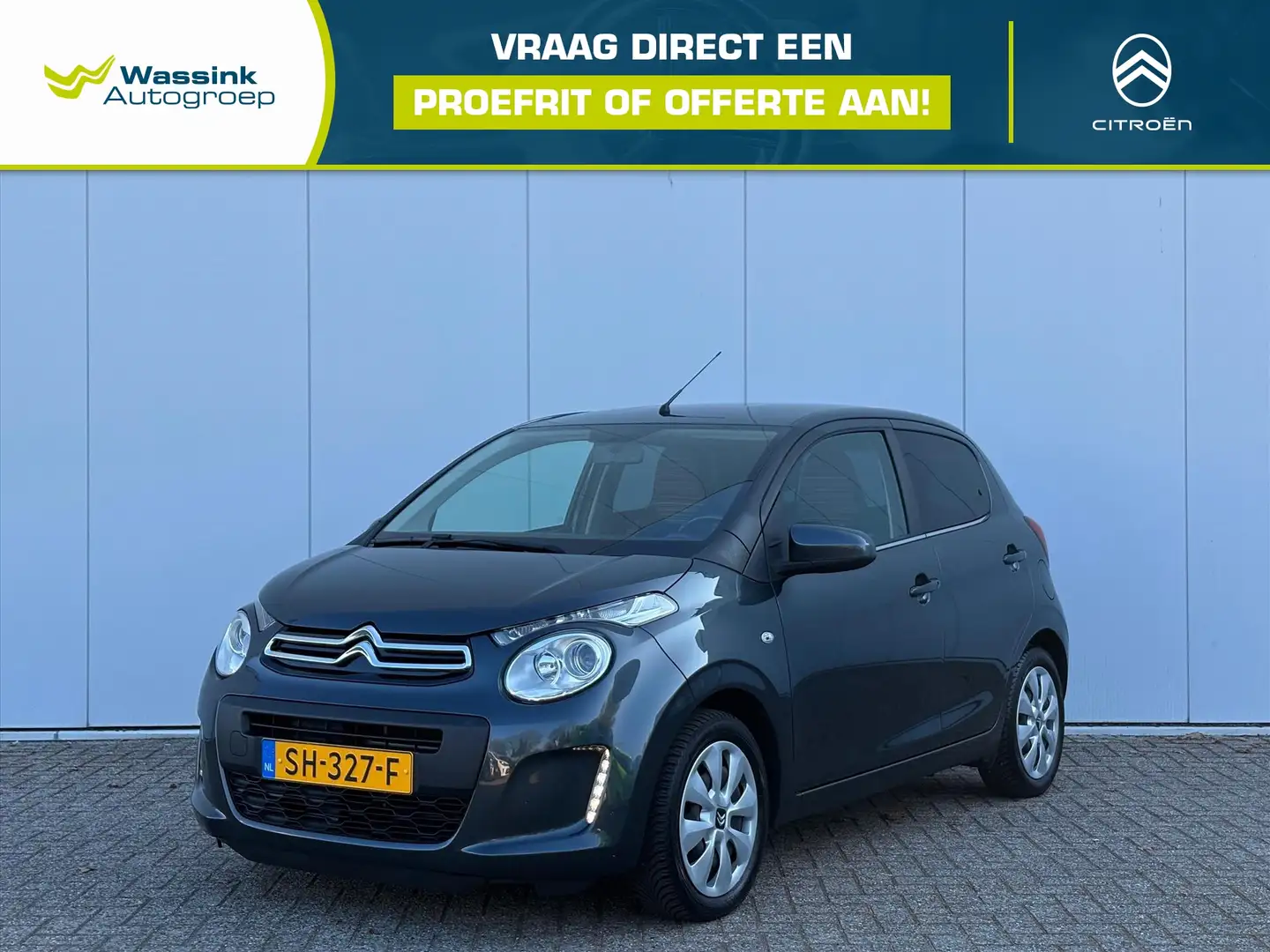 Citroen C1 1.0 e-VTi 69PK 5D FEEL | Camera | Airco | Limiter Gris - 1