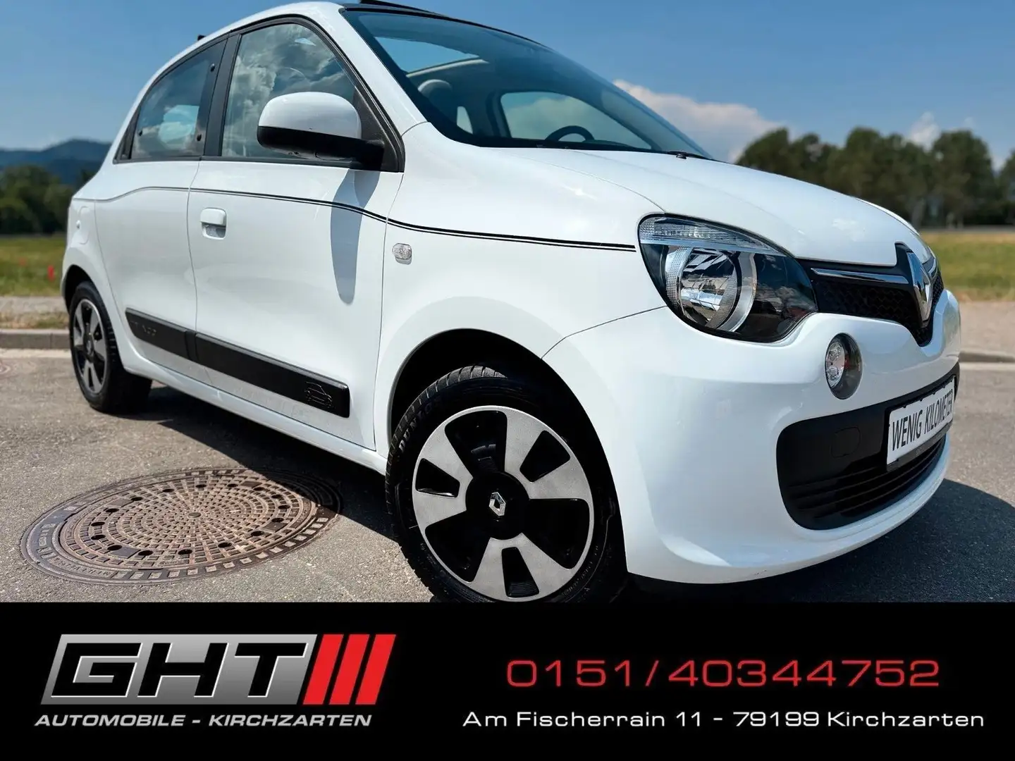 Renault Twingo Liberty Pano/Faltdach Klima Bluetooth DAB Blanc - 1