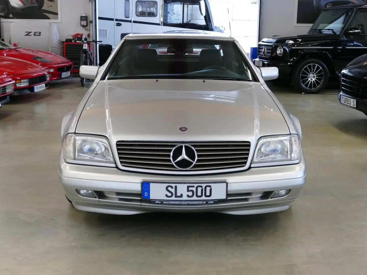 Mercedes-Benz SL 500 R129 Mopf 1 * deutsches Auto aus 2.Hand ! Silber - 2