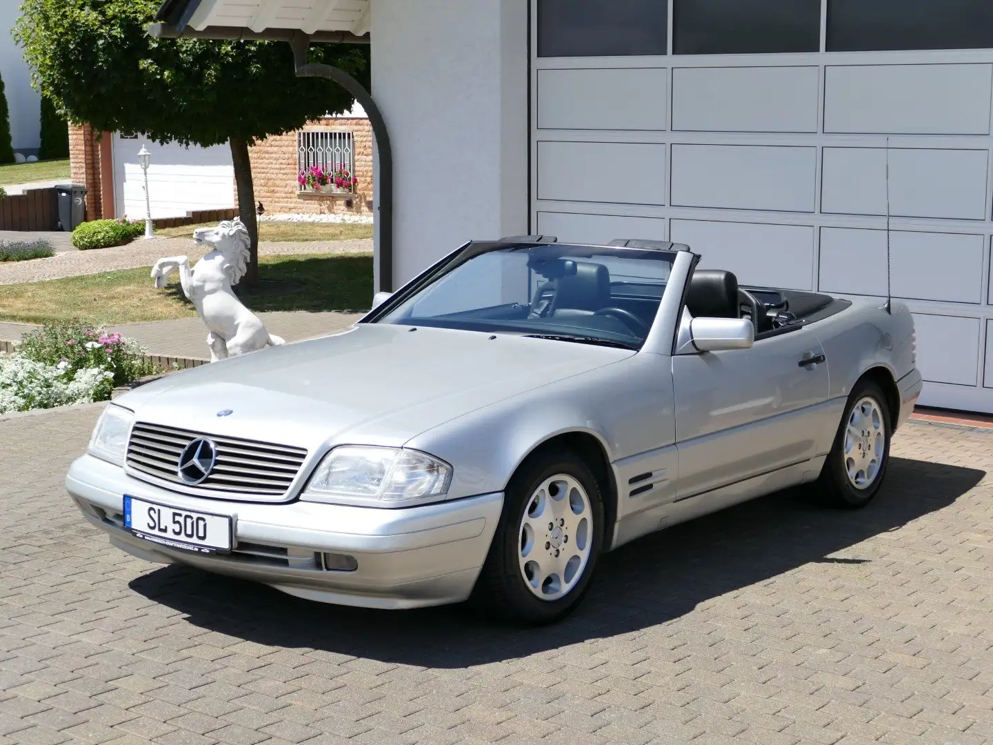 Mercedes-Benz SL 500 R129 Mopf 1 * deutsches Auto aus 2.Hand ! Argintiu - 1