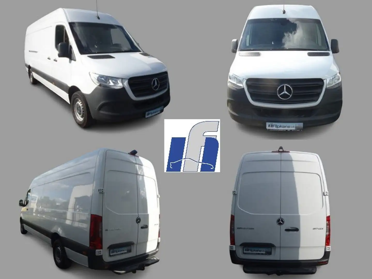 Mercedes-Benz Sprinter 317 2.0 CDI 170 pk L3H2 RWD 9G-TRONIC (EUVI-E) Blanc - 1