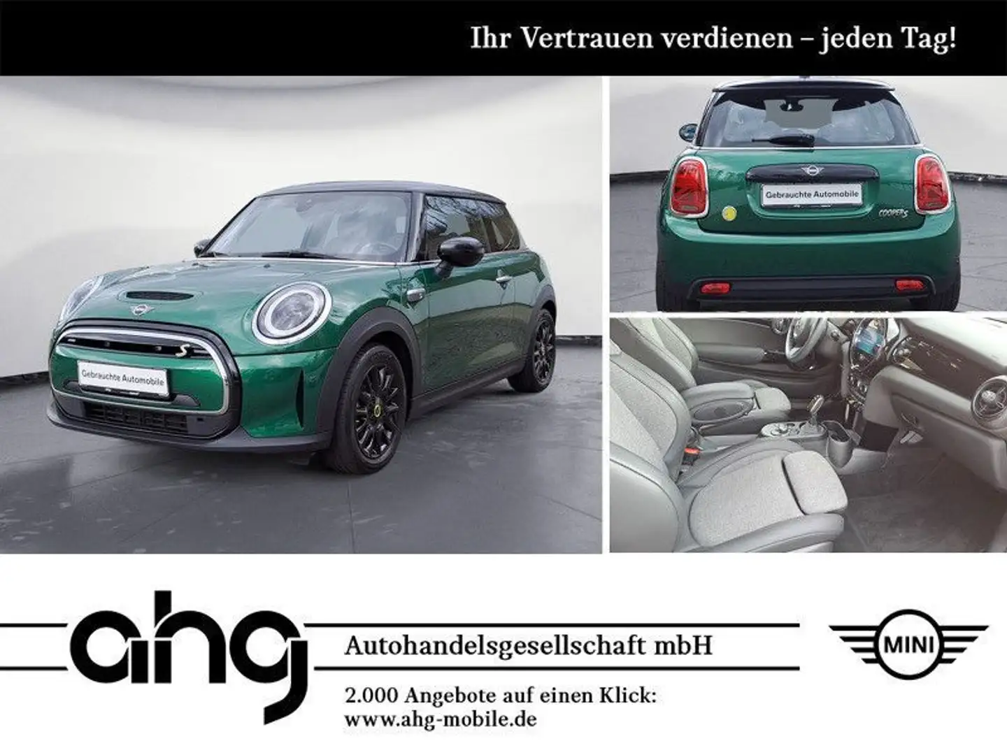 MINI Cooper SE . Classic Trim Klimaaut. Sportsitze PDC Verde - 1