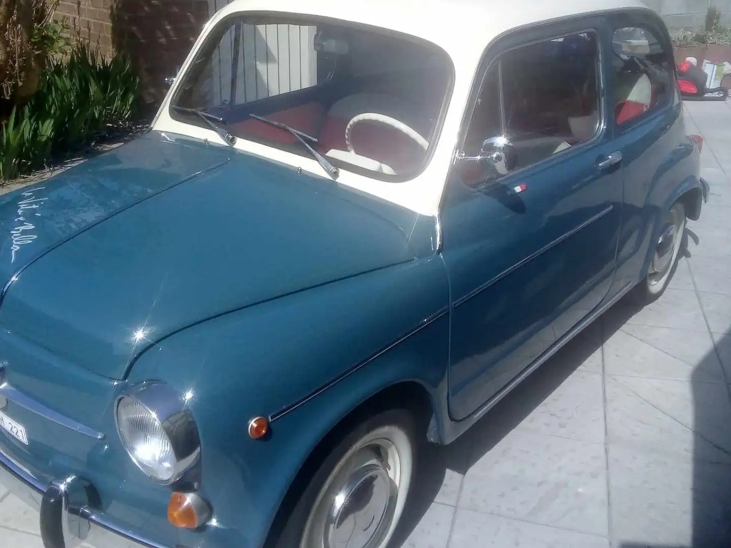 Fiat 600 Modrá - 1