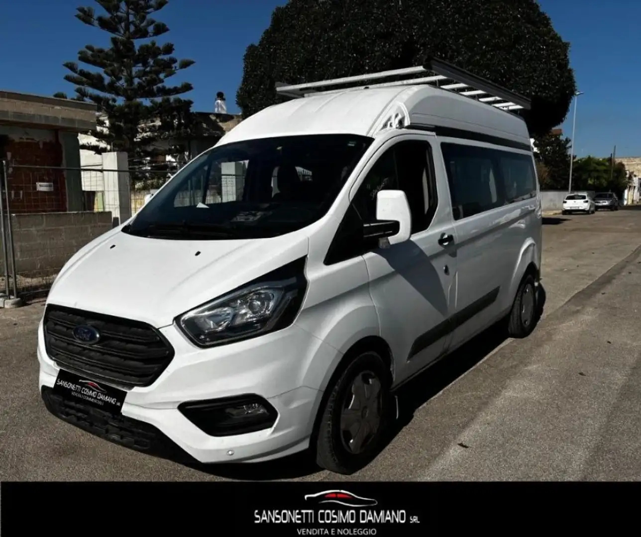 Ford Transit Custom 320 2.0 TDCI 170 L2H2 Trend 9 POSTI Biały - 1