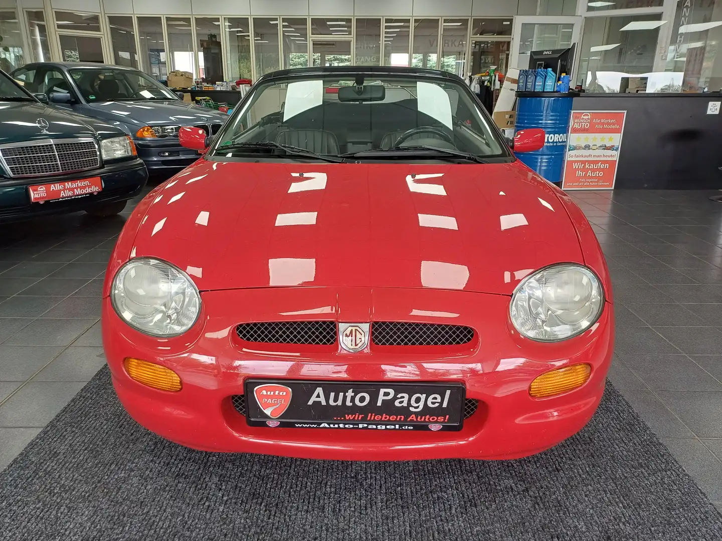 MG MGF Roadster / Cabrio / gepflegtes Liebhaberstück Roşu - 2