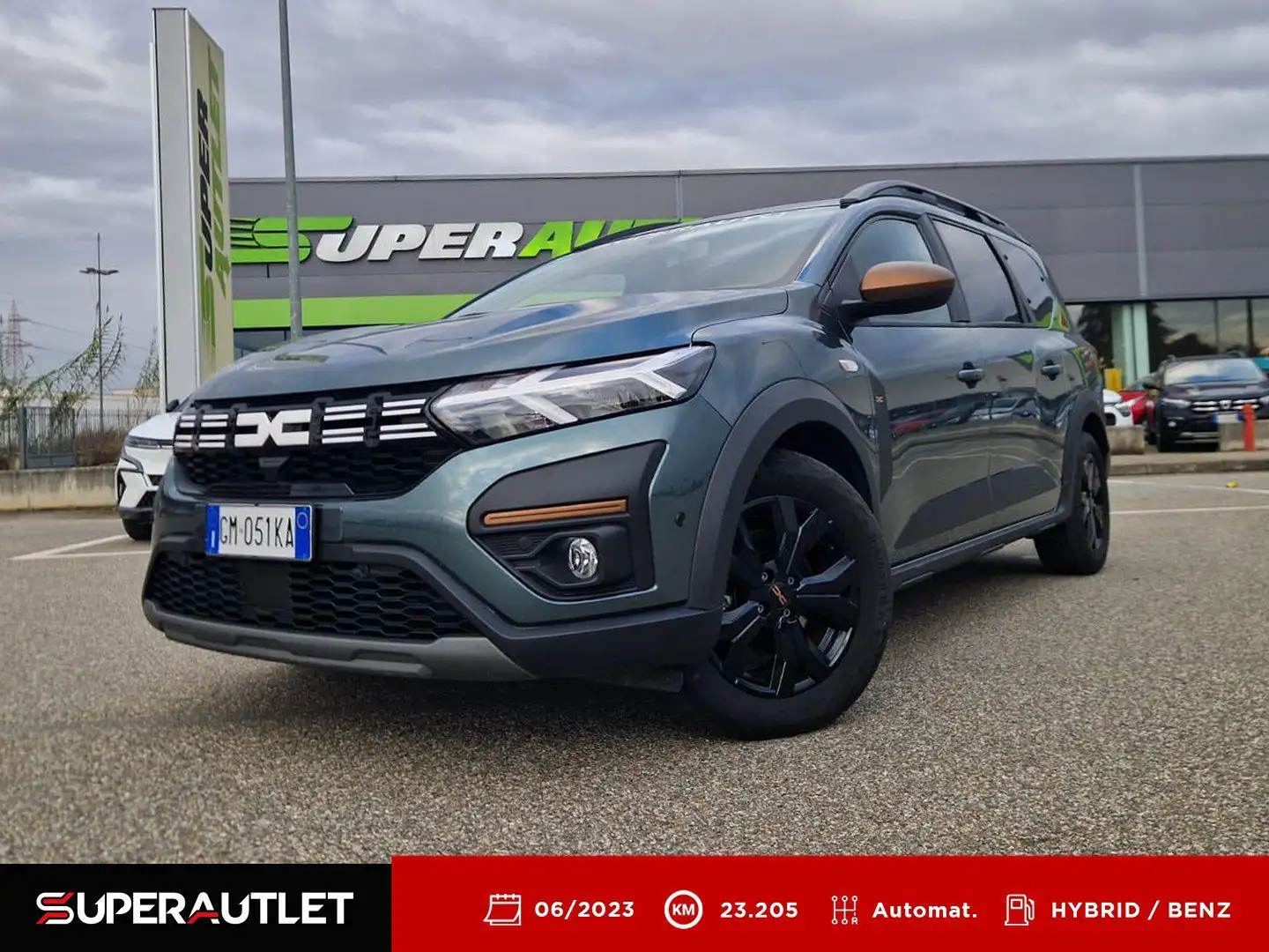 Dacia Jogger Extreme HYBRID 140 7P Verde - 1