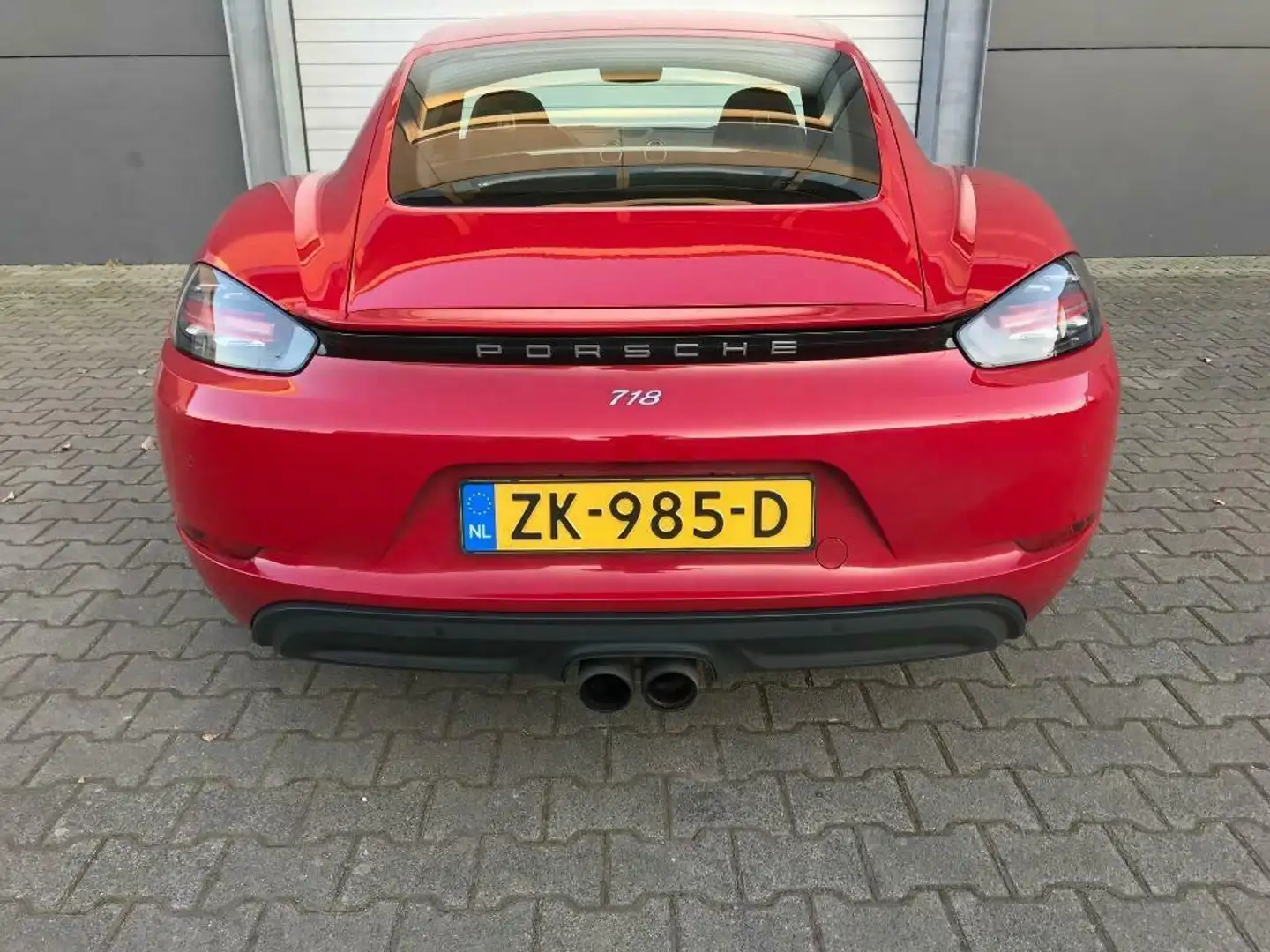Porsche 718 Cayman 718 met PDK Rood - 1