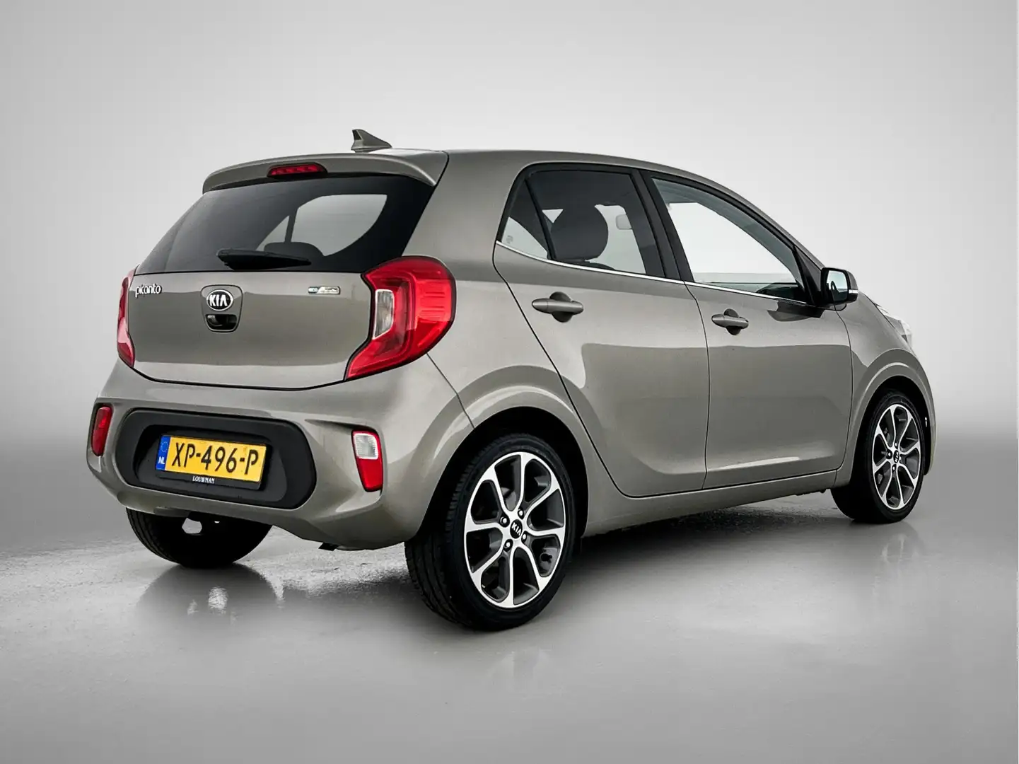 Kia Picanto 1.0 CVVT Design Edition | LM Velgen | Airco | Navi Grijs - 2