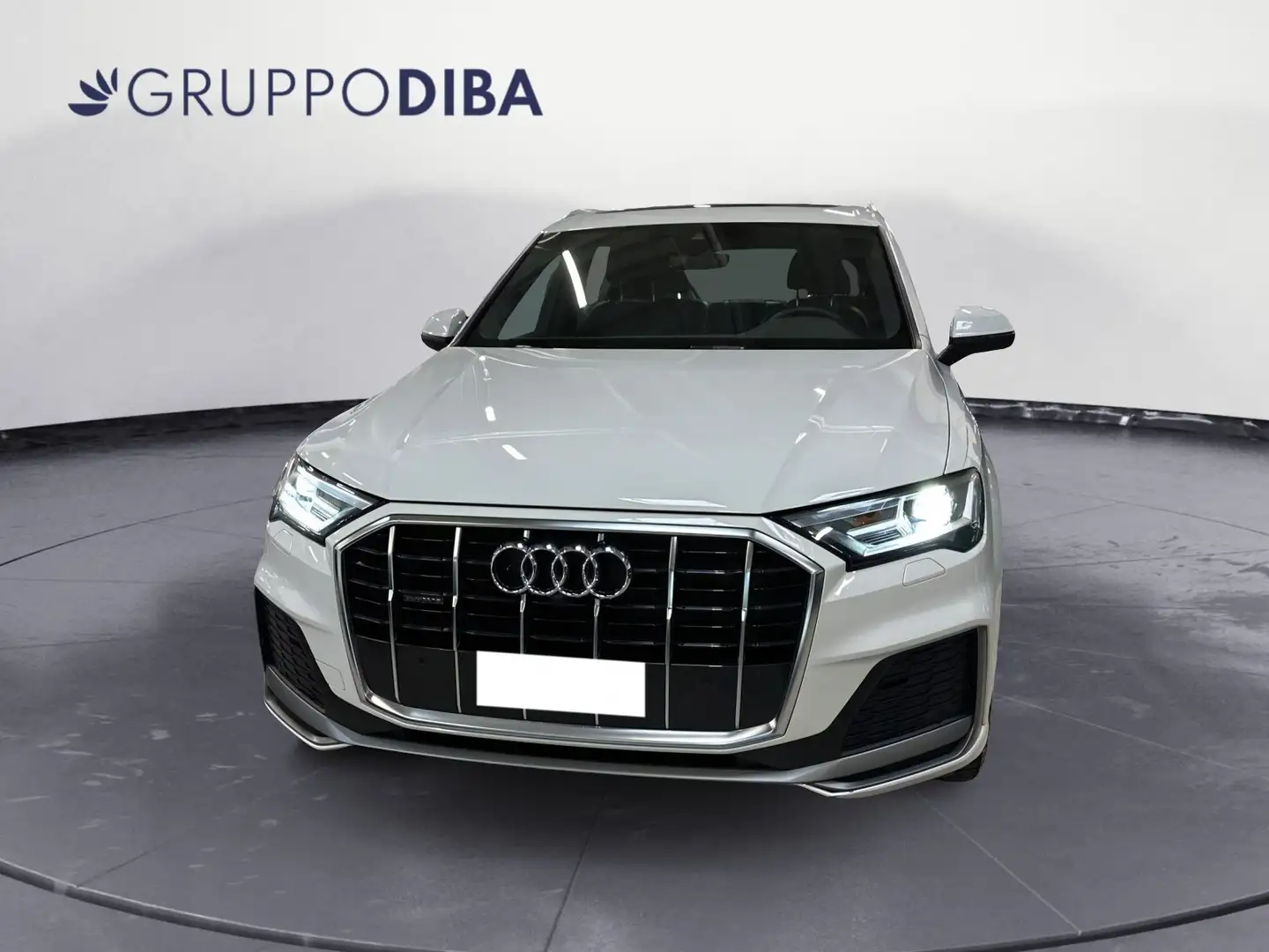 Audi Q7 II 2019 Diesel 50 3.0 tdi mhev Sport quattro tipt Blanc - 2