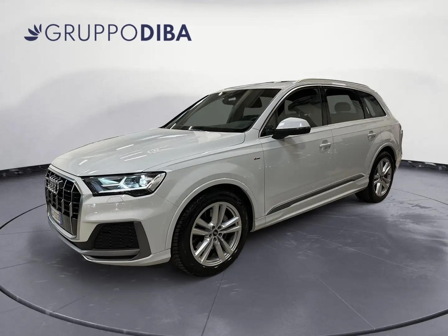 Audi Q7 II 2019 Diesel 50 3.0 tdi mhev Sport quattro tipt Blanc - 1