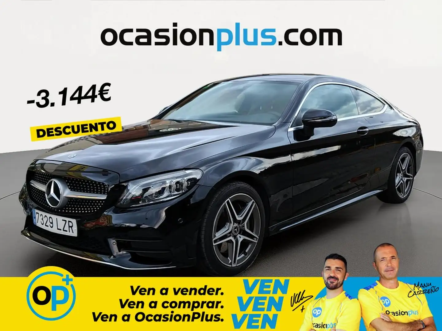Mercedes-Benz C 300 Coupé 9G-Tronic Negro - 1