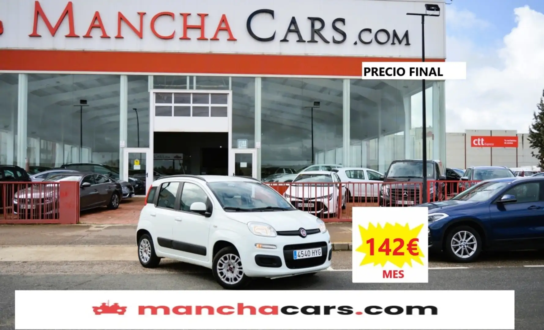 Fiat Panda 1.2 Lounge Blanco - 1